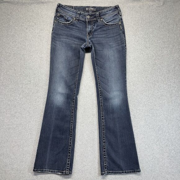 Silver Jeans Co. Suki Bootcut Jeans Women’s 29x32 Medium Wash Denim Y2K - Picture 1 of 14